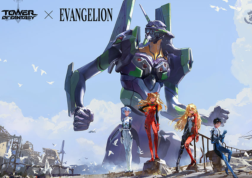 Prepárate para la llegada de la primera colaboración entre Tower of Fantasy y Evangelion