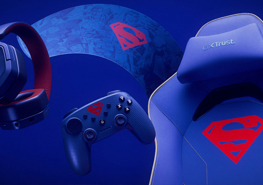 GXTrust presenta su nueva gama de productos gaming inspirados en Superman