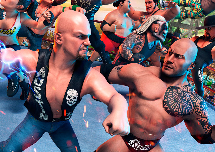 Así es WWE 2K Battlegrounds, que anuncia planes de lanzamiento para consola y PC