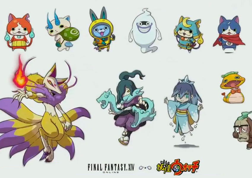 Descubre el contenido de Yo-kai Watch que llegará a Final Fantasy XIV