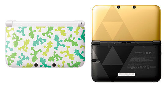 Nintendo anuncia dos ediciones de Nintendo 3DS XL para navidades