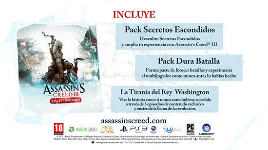 Ubisoft anuncia el primer contenido extra para Assassin’s Creed III