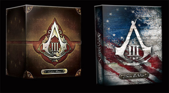 Desveladas las ediciones coleccionista de Assassin’s Creed III