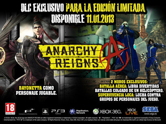 Sega presenta la edición limitada de Anarchy Reigns