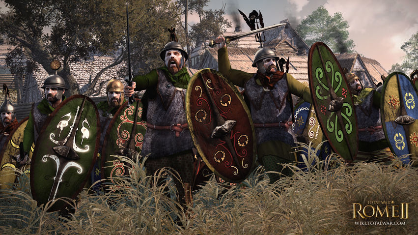  'Los Arvernos'  la quinta facción jugable de Total War: Rome II