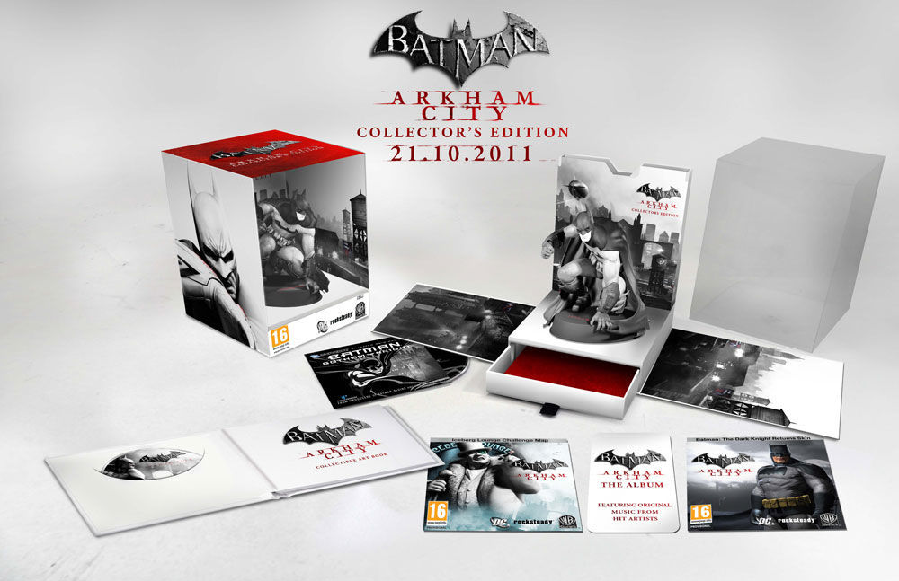 Warner Bros detalla el contenido de la edición coleccionista de Batman: Arkham City