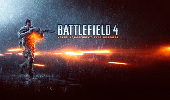 Electronic Arts anuncia el &quot;Mes del Agradecimiento a los Jugadores de Battlefield 4”