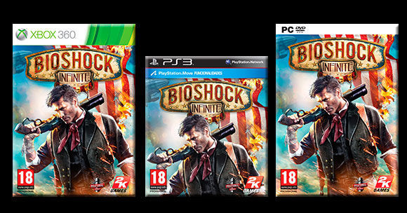 Reveladas las carátulas de Bioshock: Infinite