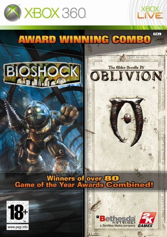 Anunciado un pack doble de BioShock &amp; The Elder Scrolls IV: Oblivion