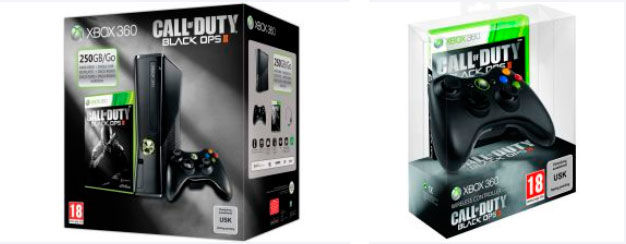 Xbox 360 anuncia packs exclusivos con Call of Duty Black Ops II