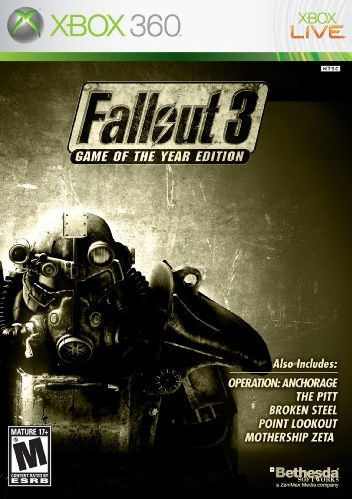 Desvelada la carátula de la edición juego del año de Fallout 3
