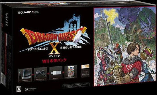 Square Enix muestra el paquete con Wii y Dragon Quest X, que no saldrá de Japón