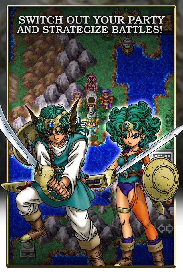 Dragon Quest IV: Chapters of the Chosen ya disponible para iOS y Android. 