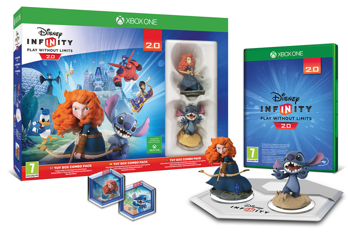 Merida y Stitch se unen al universo Disney Infinity en un nuevo Combo Pack