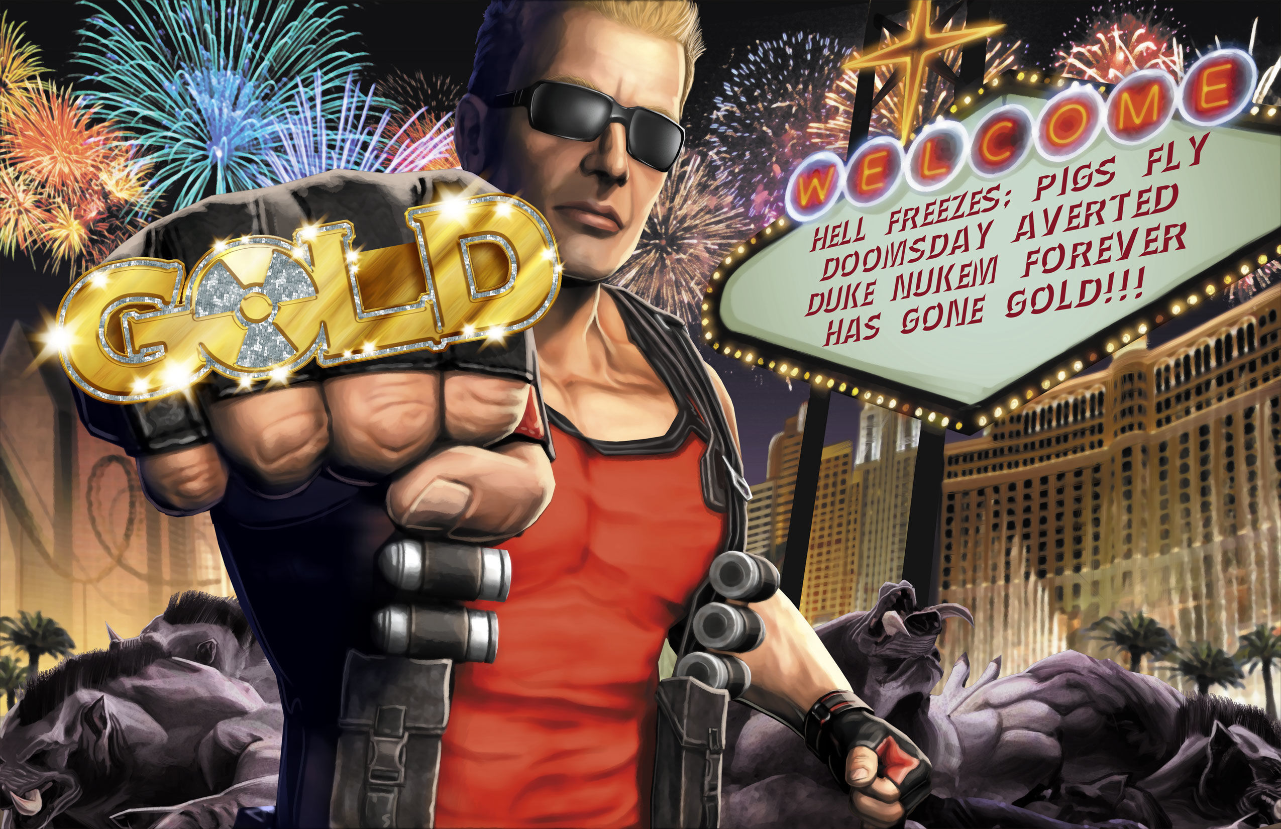 Duke Nukem Forever ya es Gold