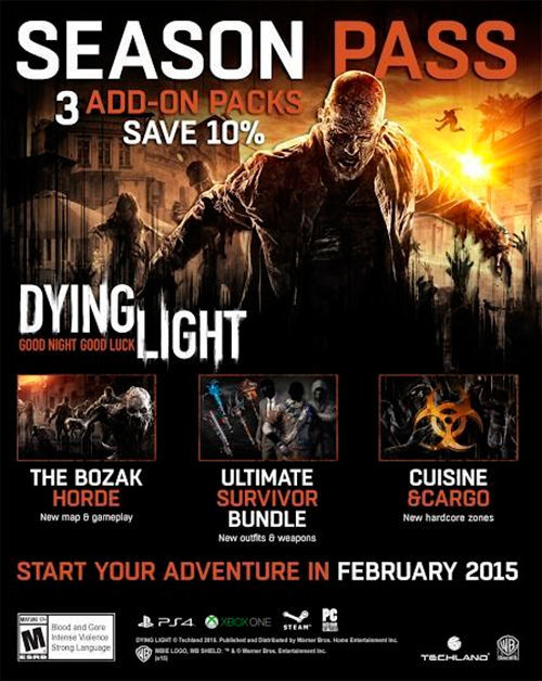 Dying Light anuncia pase de temporada