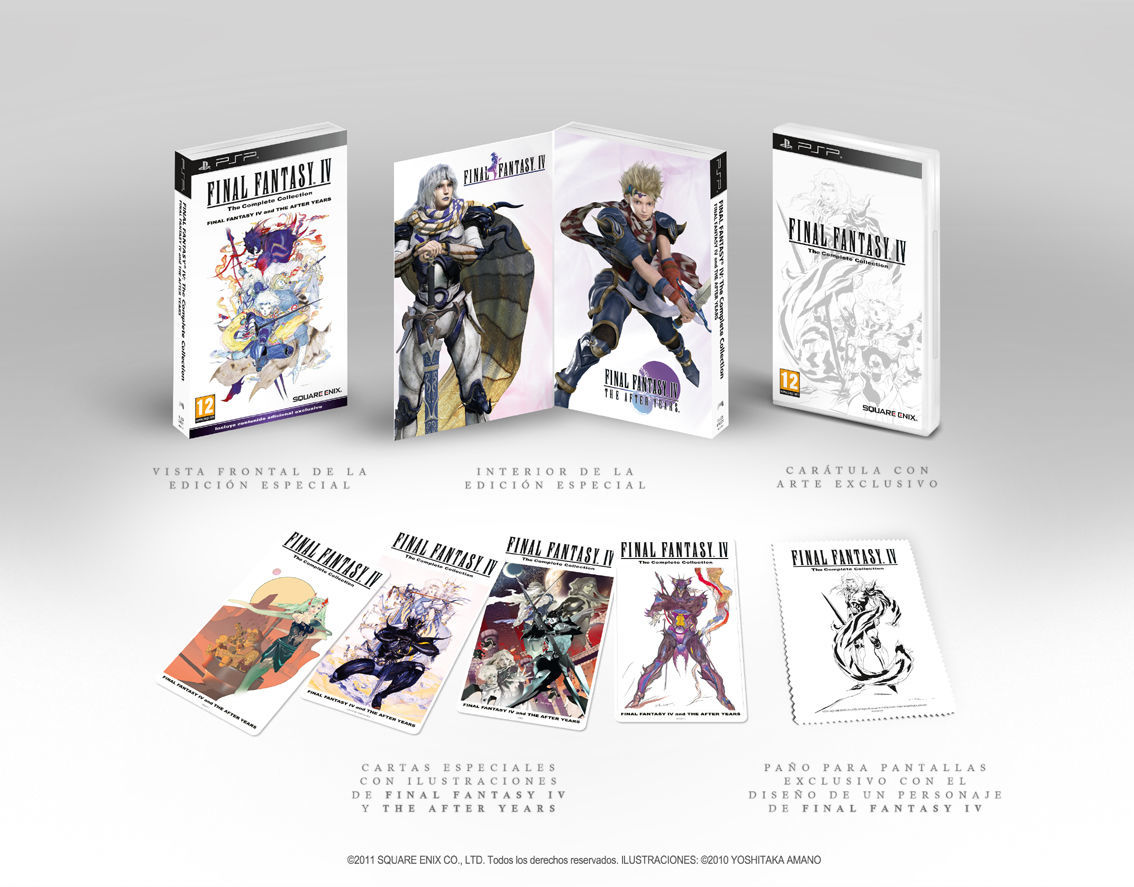 Final Fantasy IV: The Complete Collection a la venta el 22 de abril 