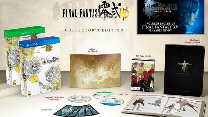 Final Fantasy Type-0 HD desvela su Collector’s Edition