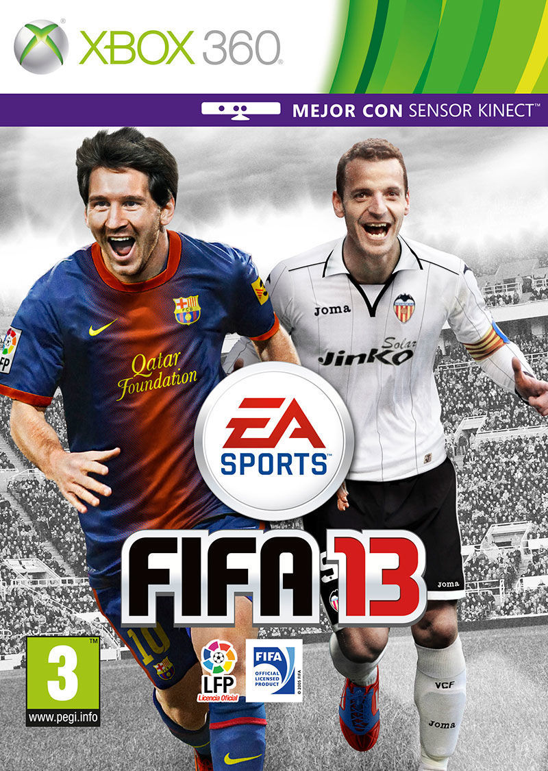 Roberto Soldado acompañará a Messi en la portada nacional de FIFA 13