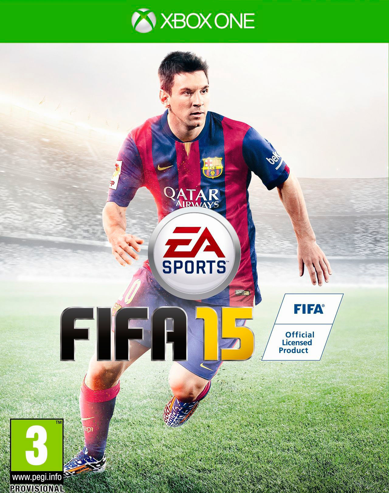 Leo Messi repite portada en FIFA 15