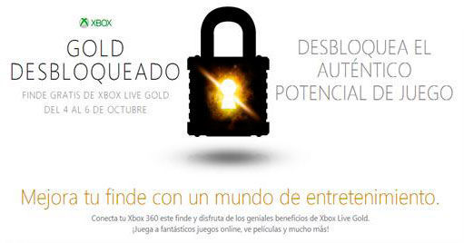 Fin de semana gratuito en Xbox Live