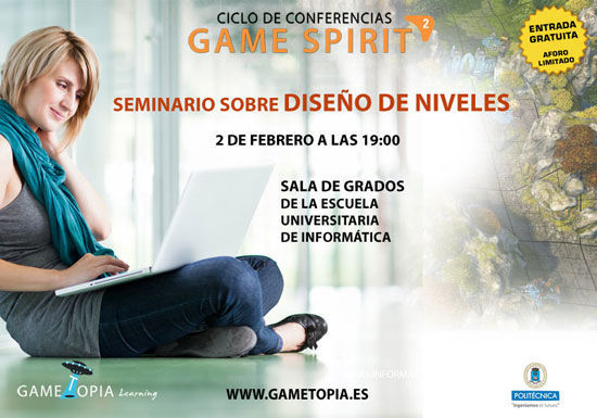 GameSpirit, regresan los seminarios gratuitos de videojuegos en la UPM