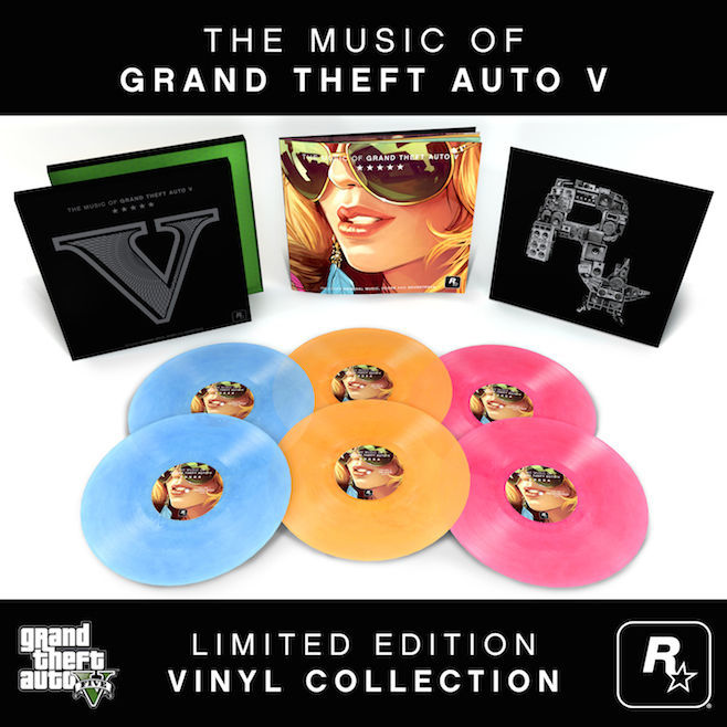 Rockstar lanzará la música de Grand Theft Auto V en vinilo el próximo 9 de diciembre