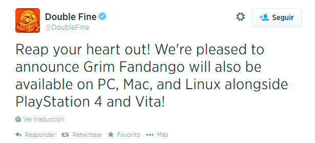 Grim Fandango confirma lanzamiento para Windows, Mac y Linux
