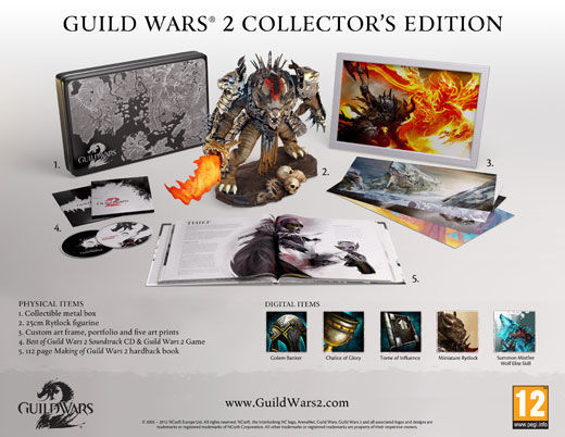 NCsoft detalla la edición coleccionista de Guild Wars 2