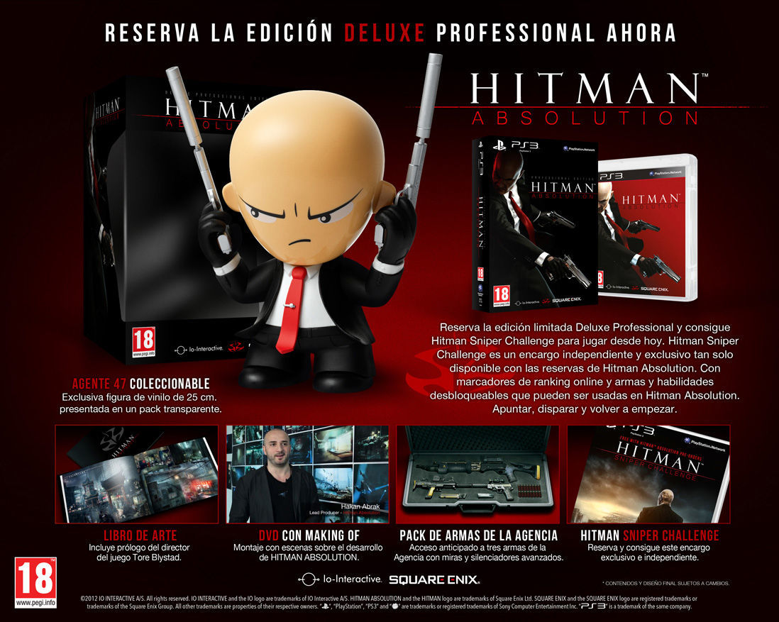 Hitman Absolution confirma Edición Limitada Deluxe Professional
