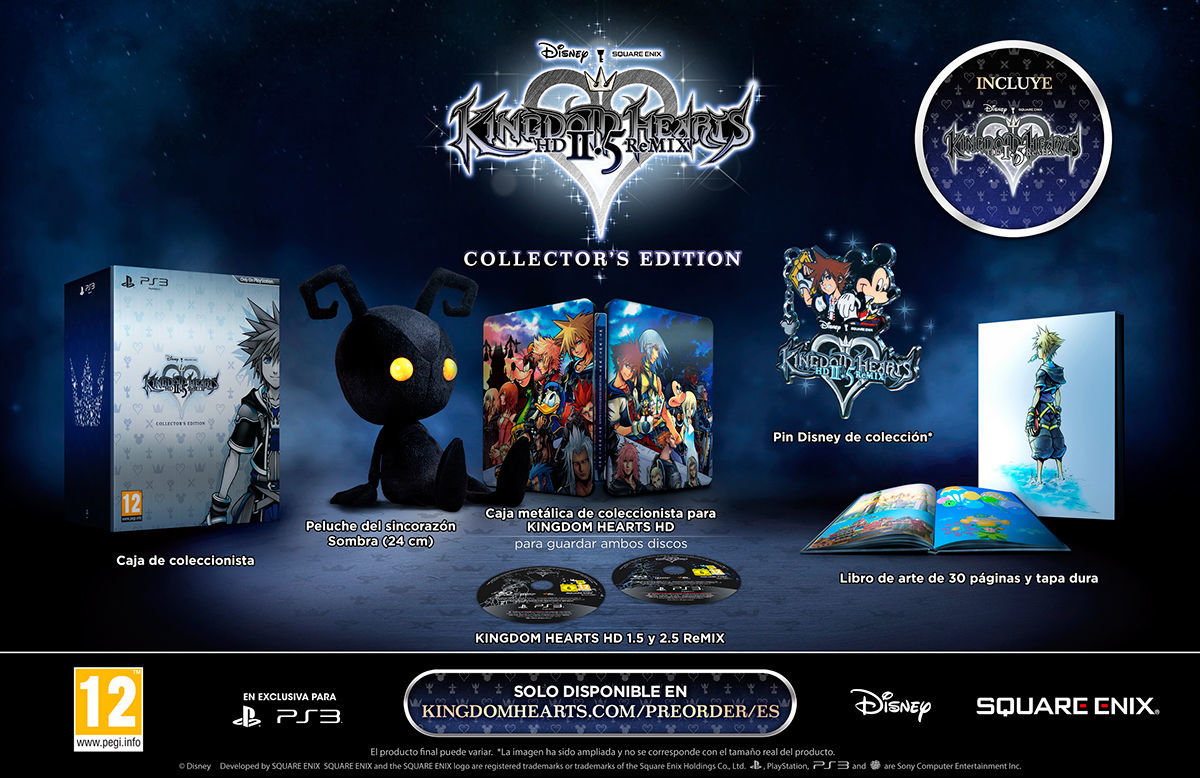 Kingdom Hearts HD 2.5 ReMIX presenta su Edición Coleccionista