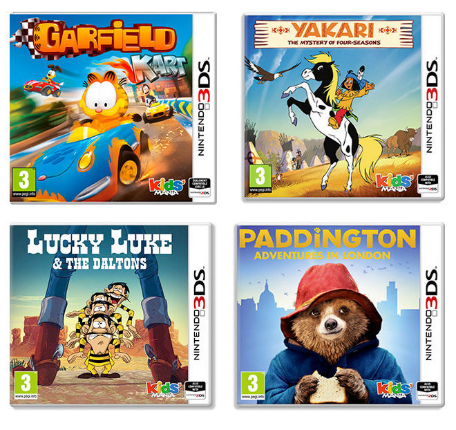 Koch Media títulos infantiles para 3DS bajo el sello Kids'