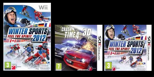  Winter Sports 2012 y Crash Time 3D ya a la venta