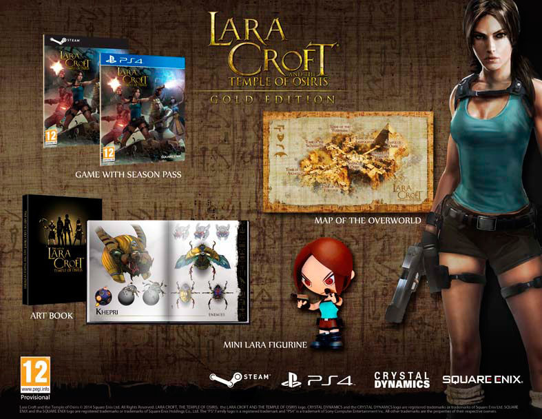 Presentada la edición Gold de Lara Croft and the Temple of Osiris