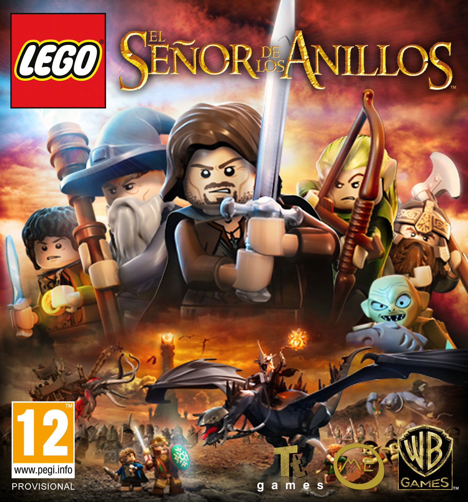 LEGO: El Señor de los Anillos ya tiene carátulas oficiales