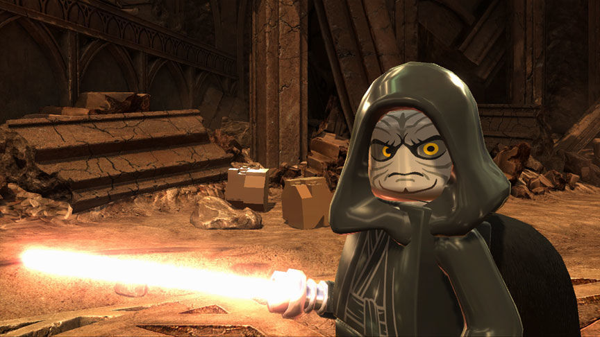 Darth Sidious confirmado para LEGO Star Wars III: The Clone Wars