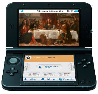 Nintendo 3DS elegida como audioguía para 'El Legado de la Casa de Alba'
