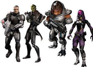 Las figuras oficiales de Mass Effect 3 incluirán un DLC para Xbox 360 y PC