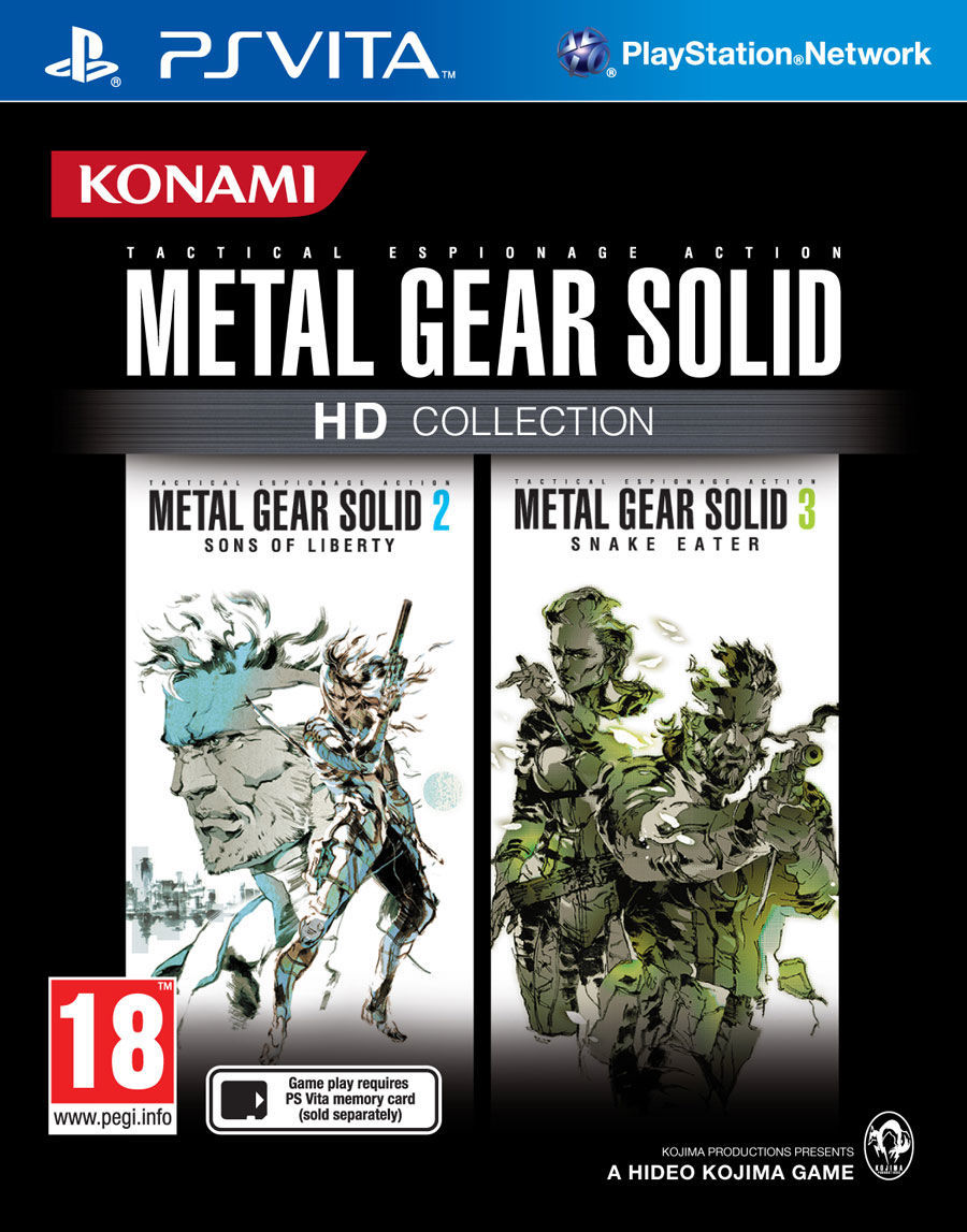 Konami confirma fecha de lanzamiento para MGS HD Collection en PSVita  