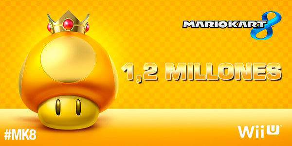 Mario Kart 8 supera el millón de unidades vendidas
