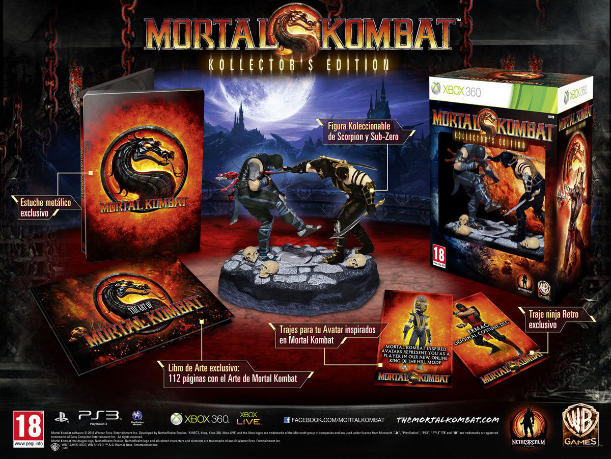 Mortal Kombat anuncia edición especial para coleccionistas