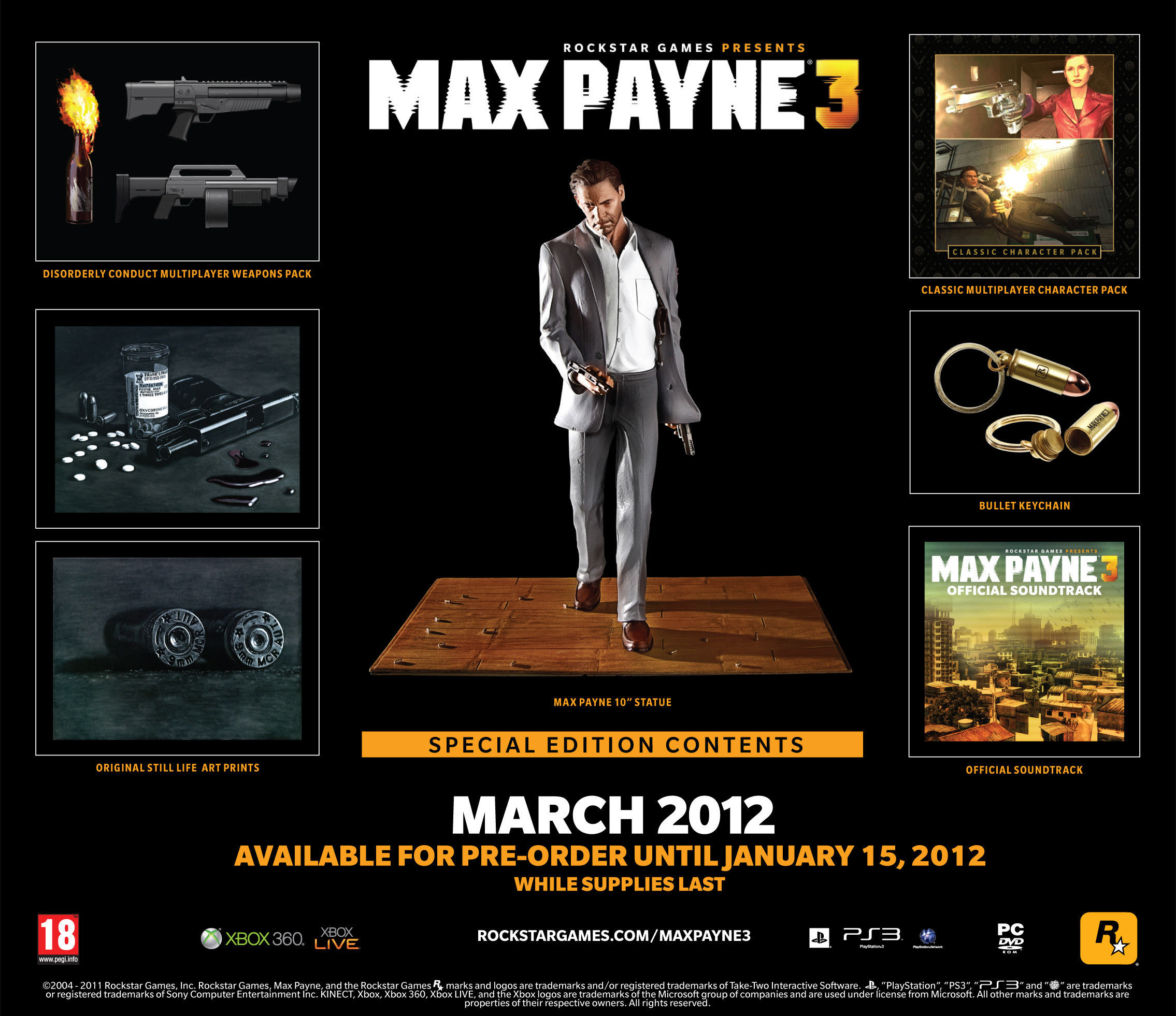 Rockstar Games confirma la Edición Especial de Max Payne 3
