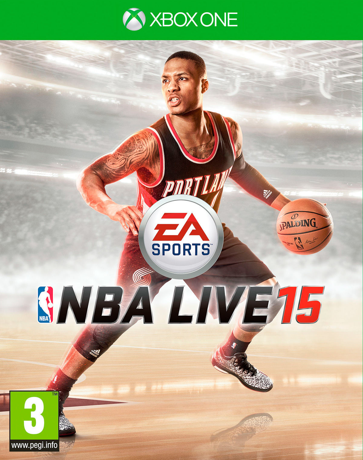 Damian Lillard protagonista de la portada de NBA LIVE 15