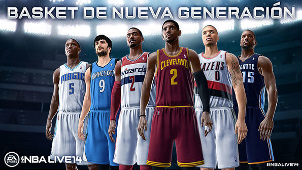 EA Sport presenta su plantel de estrellas para 'NBA Live 14' 