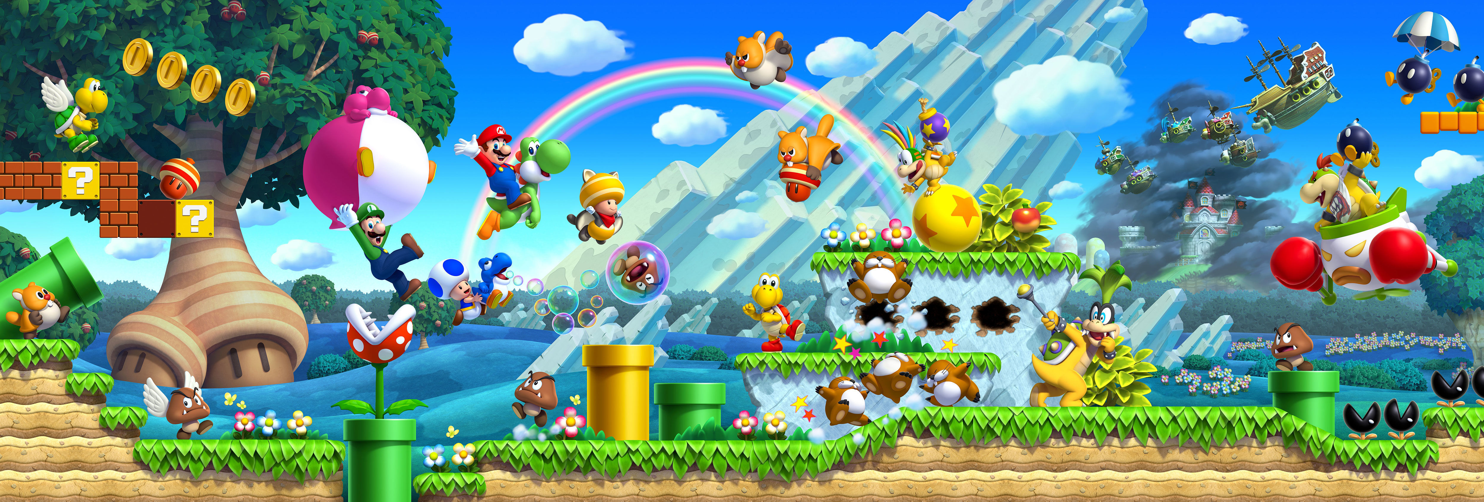 Nuevos detalles sobre New Super Mario Bros U