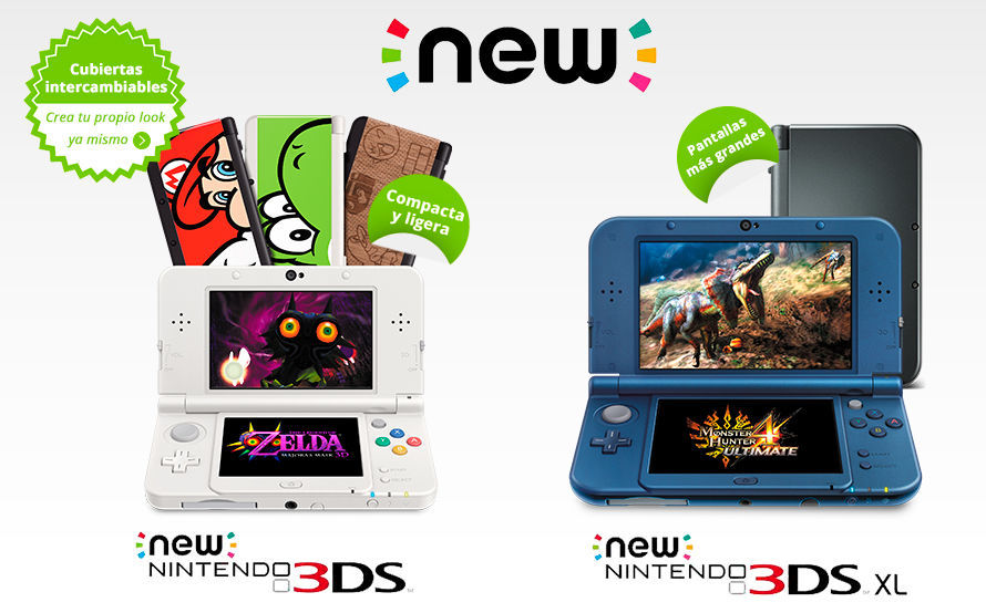 Conoce como es New Nintendo 3DS antes de su desembarco en España