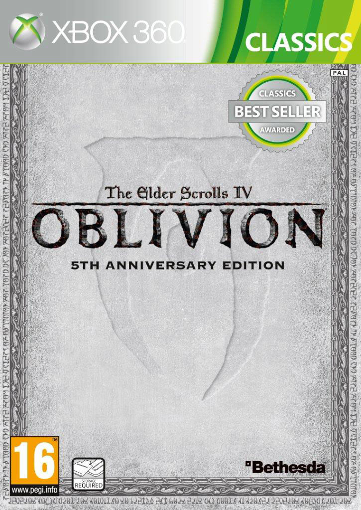The Elder Scrolls IV: Oblivion edición 5º aniversario disponible el 19 de Octubre