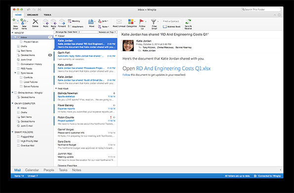 El nuevo Outlook para Mac, ya disponible para clientes de Office 365