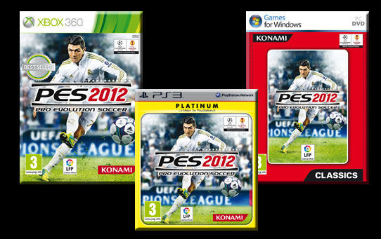 PES 2012 alcanza la línea Platinum y Classics