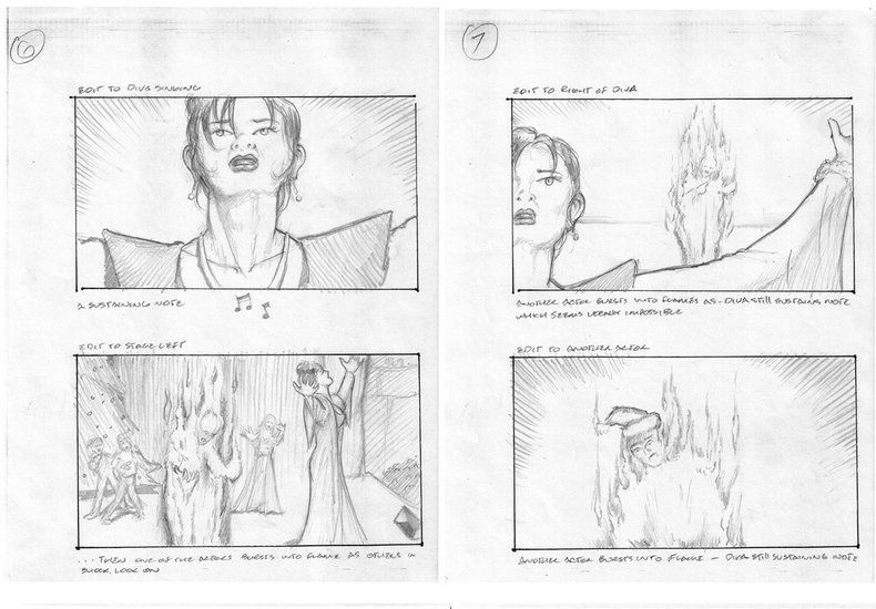 Desvelados algunos storyboards originales de Parasite Eve